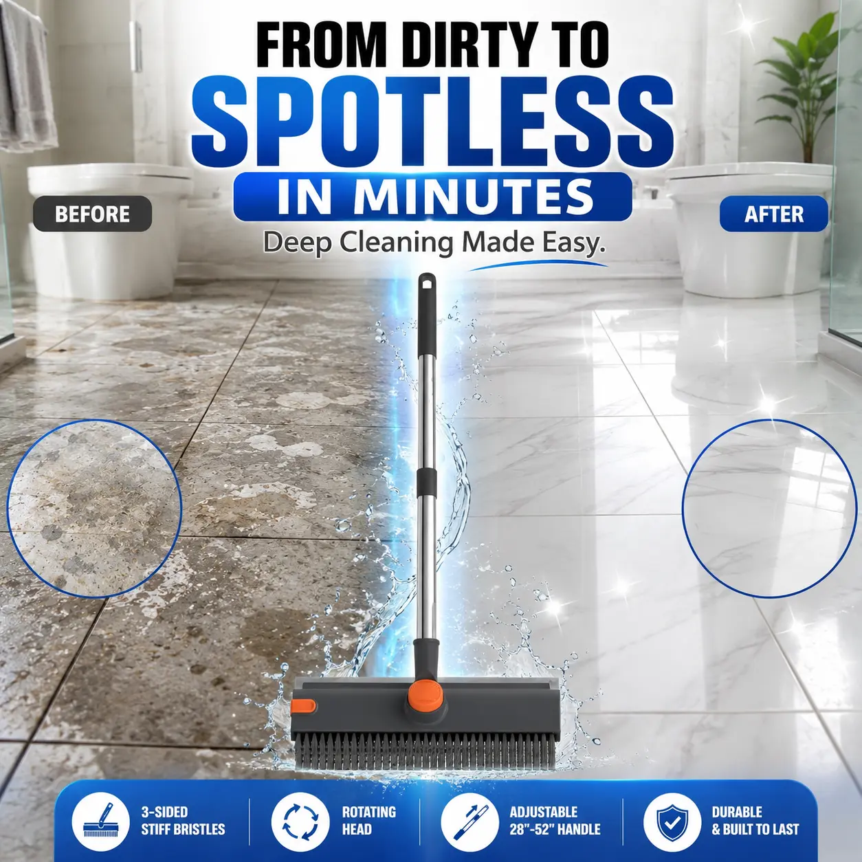 Deep clean result
